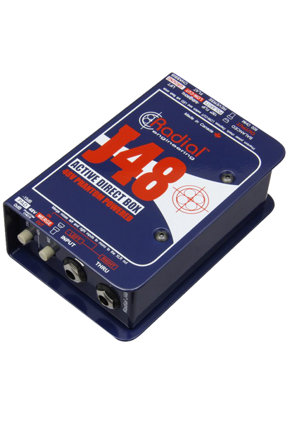 Radial J48 2-Channel Active DI-Box – Music Corner