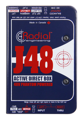 Radial J48 2-Channel Active DI-Box