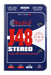 Radial J48 Stereo 2-Channel Premium Active DI-Box