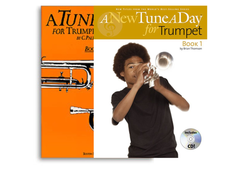 A New Tune a Day Trumpet: Lesson and Performance Books