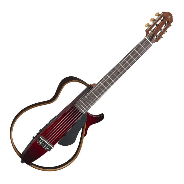 Yamaha SLG-200N Classical Silent Guitar Crimson Red Burst