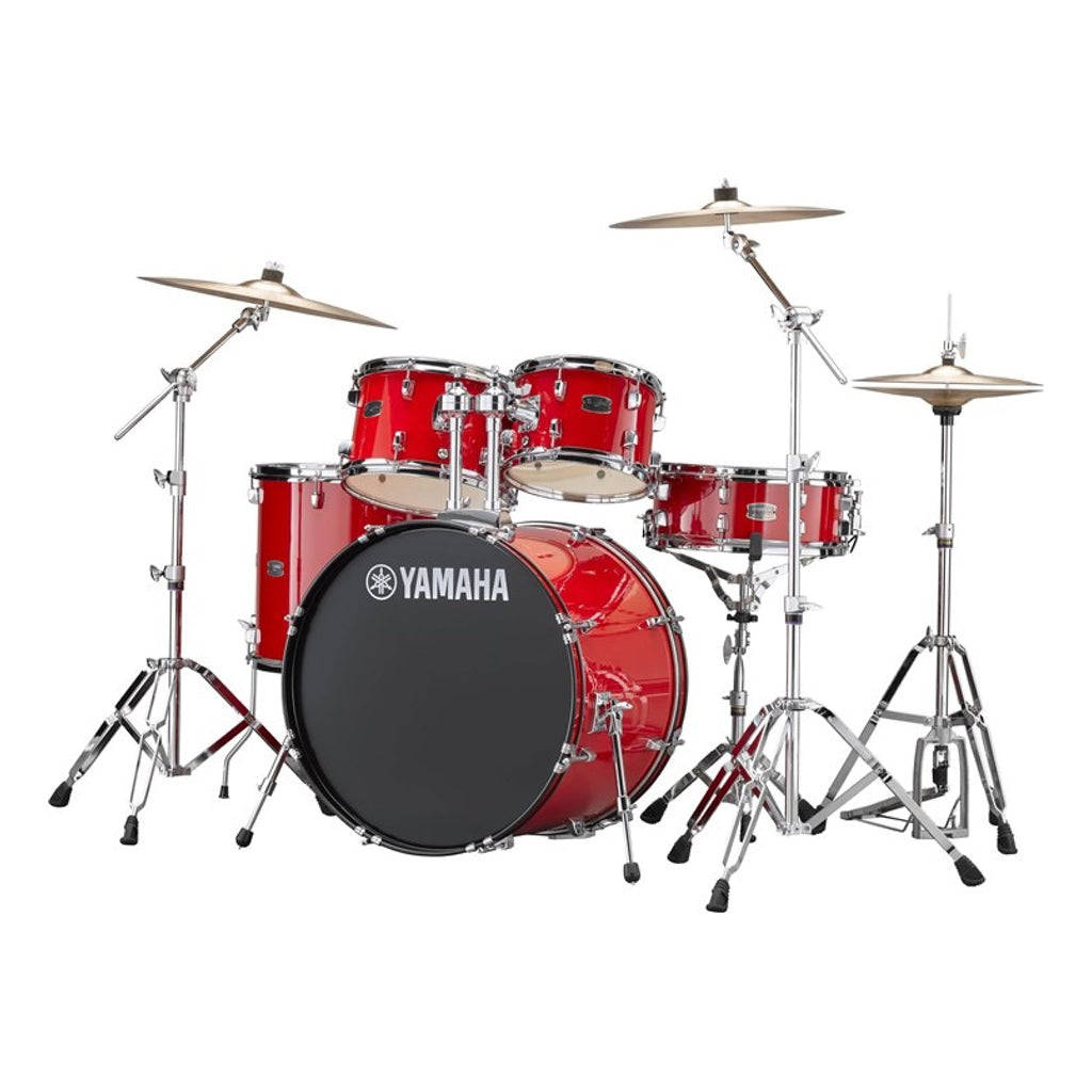 Yamaha Rydeen Acoustic Drum Kit Euro Hot Red