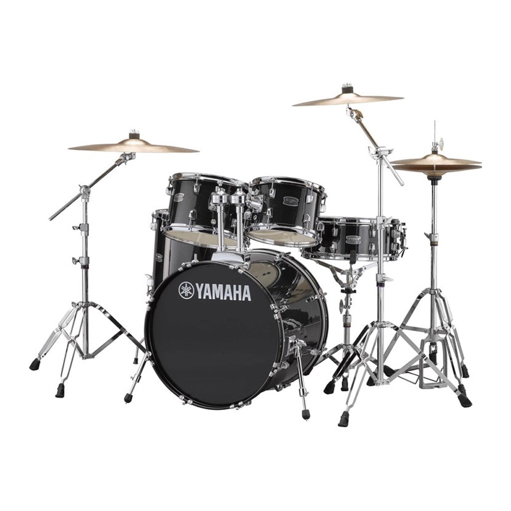 Yamaha Rydeen Acoustic Drum Kit Fusion Black Glitter