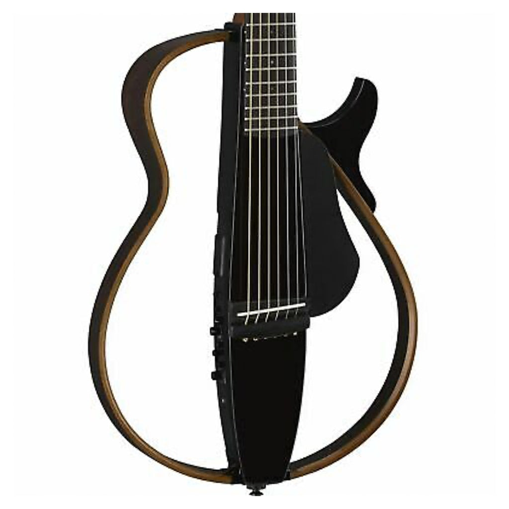 Yamaha SLG-200N Classical Silent Guitar Transparent Black - Music Corner North