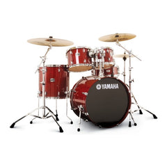 Yamaha Stage Custom Birch Acoustic Drum Kit Fusion Cranberry Red