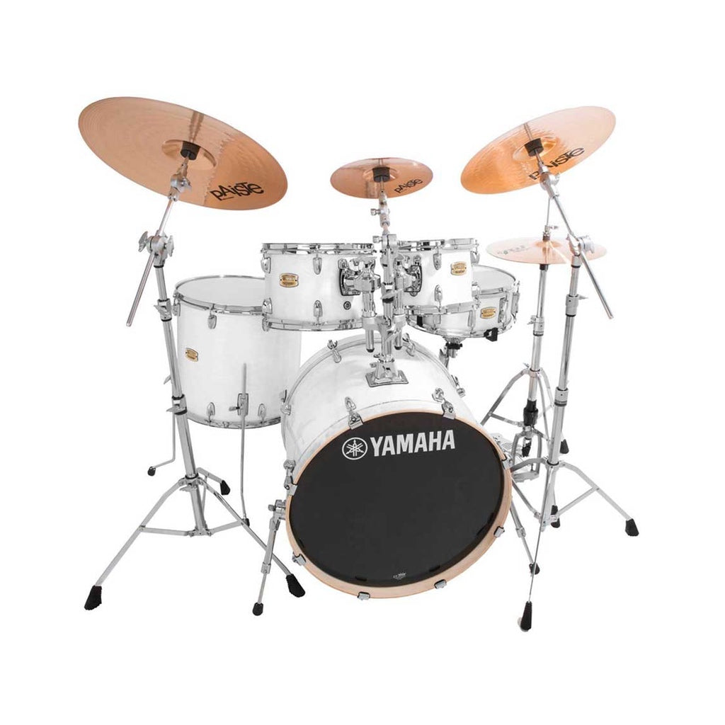 Yamaha Stage Custom Birch Acoustic Drum Kit Fusion Pure White