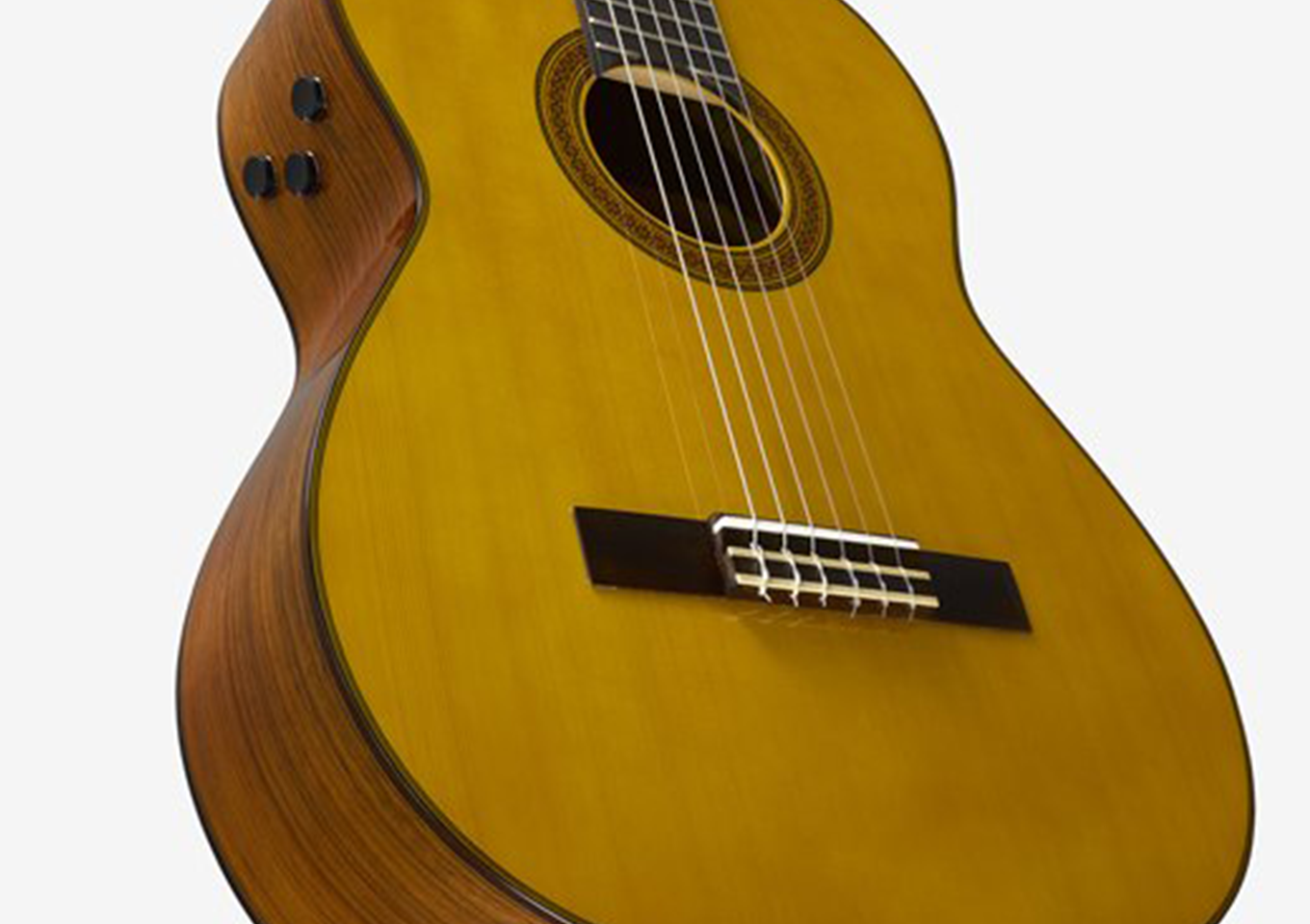 Yamaha CG TA TransAcoustic Classical Guitar Music Corner