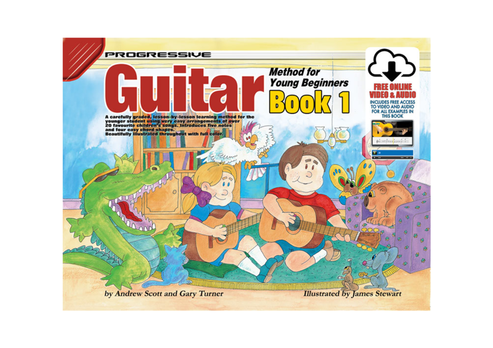 Koala Progressive Guitar Method for Young Beginners Lesson Book
