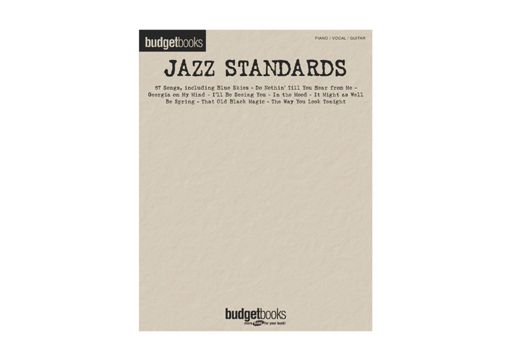 Budgetbooks Jazz Standards Song Books