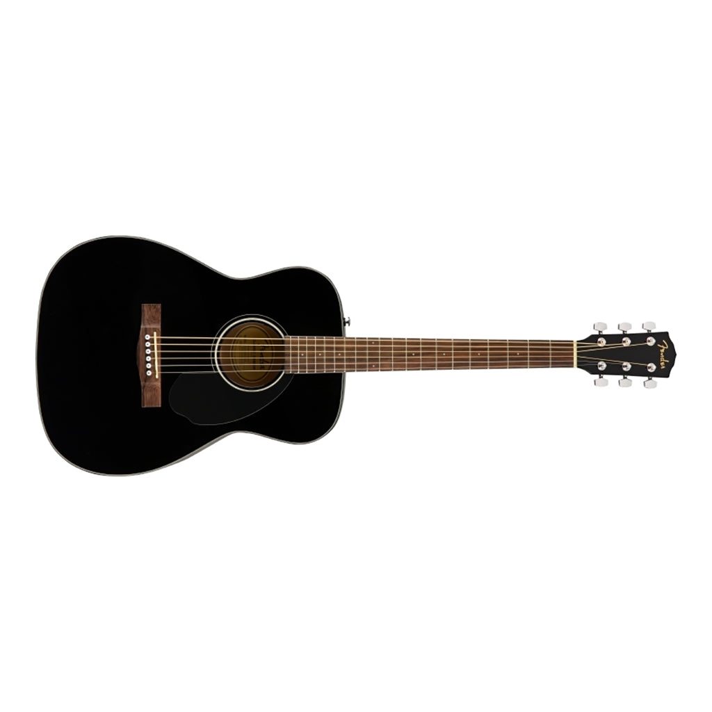 Fender CC-60s Solid-top Concert Guitar Pack in Black