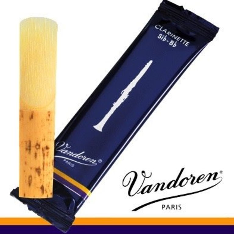 Vandoren Traditional Bb Clarinet Reeds Pack of 3: Multiple Strengths