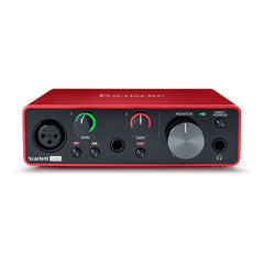 Focusrite Scarlett Solo 2i2 USB Audio Interface GEN 3